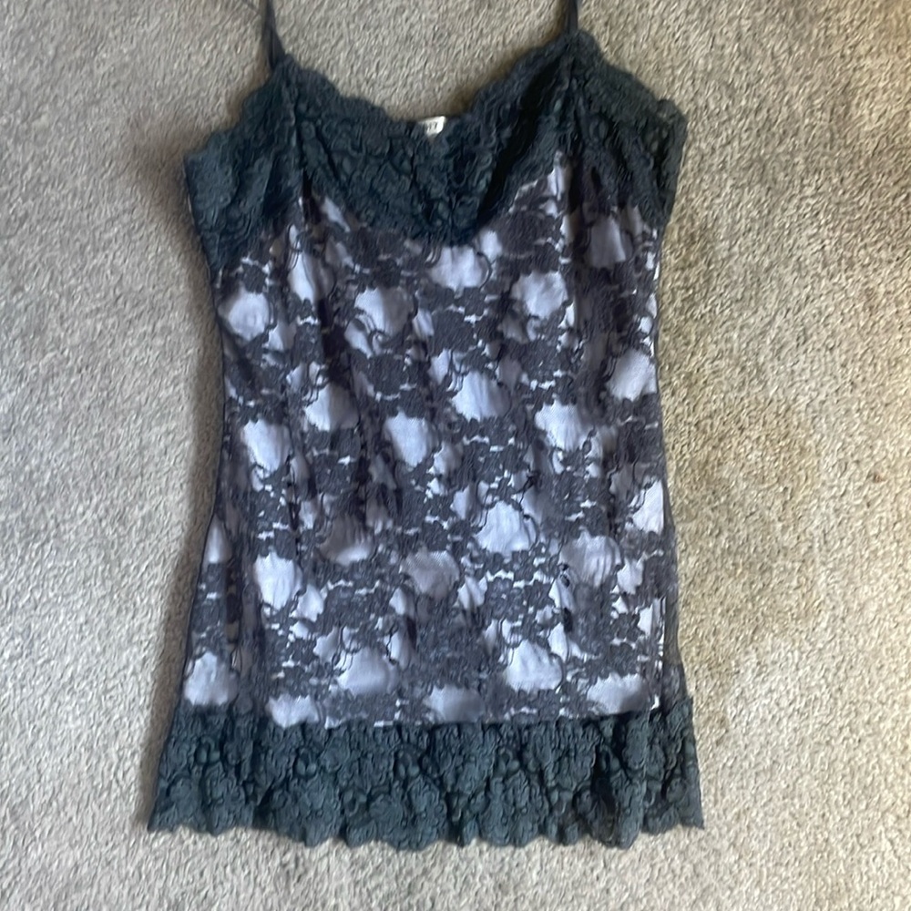 Small cute lace tank top